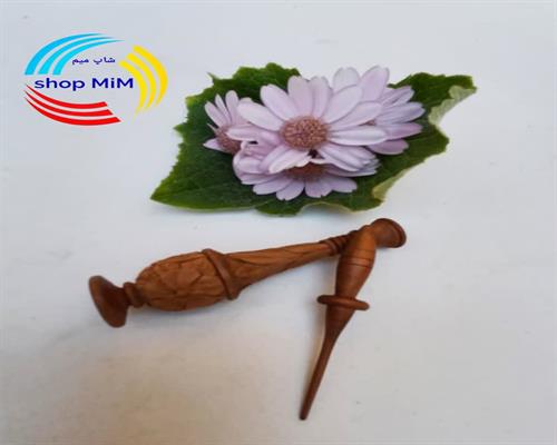 سرمه دان منبت آباده چوب گردو